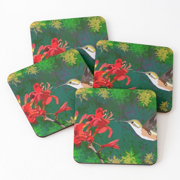 Item preview, Red Flower Bird - designed and sold by justcoolretail.