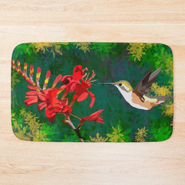 Item preview, Red Flower Bird - designed and sold by justcoolretail.