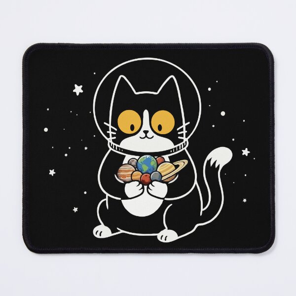 Item preview, Cosmic Cat Planets designed and sold by Gkinoki.