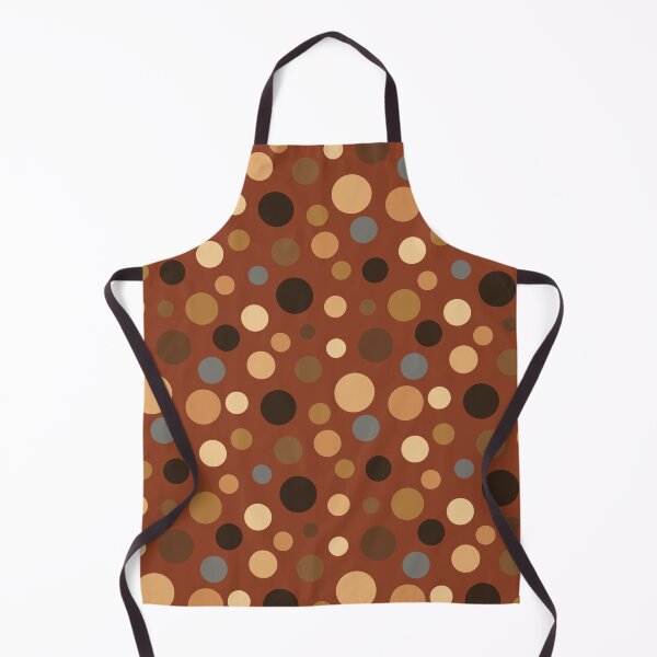 Item preview, Polka Dots on Brick Red designed and sold by jennifer-a-lane-design.