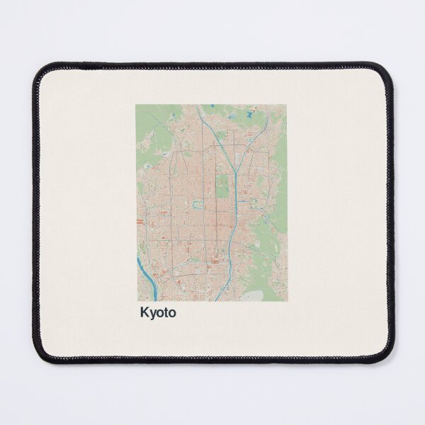 Item preview, Kyoto Minimalistic Map Art designed and sold by MapsNerd.