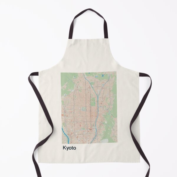Item preview, Kyoto Minimalistic Map Art designed and sold by MapsNerd.