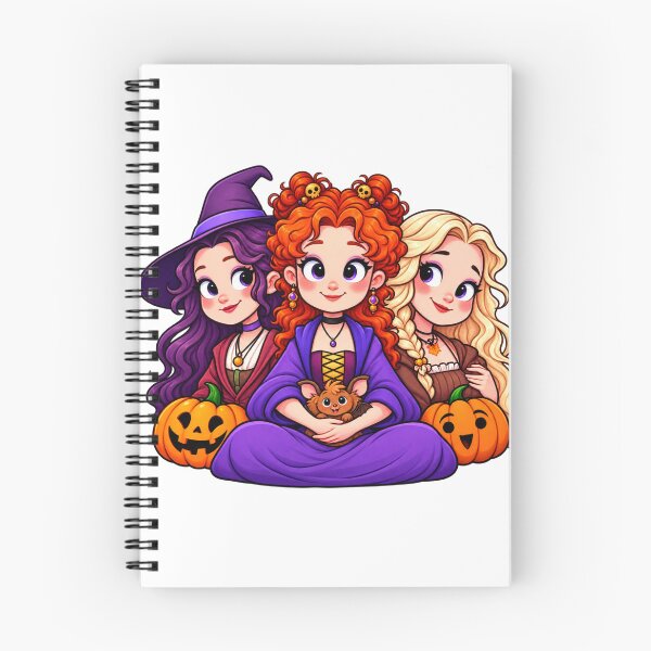 Item preview, Cute Hocus Pocus Witches Halloween Chibi Magic. designed and sold by Anime-Clothes1.