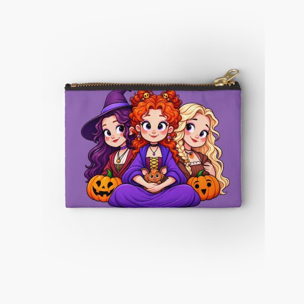 Item preview, Cute Hocus Pocus Witches Halloween Chibi Magic. designed and sold by Anime-Clothes1.