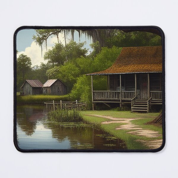 Item preview, Louisiana Bayou Cabin – Atchafalaya Cajun Art designed and sold by GSizzle1.