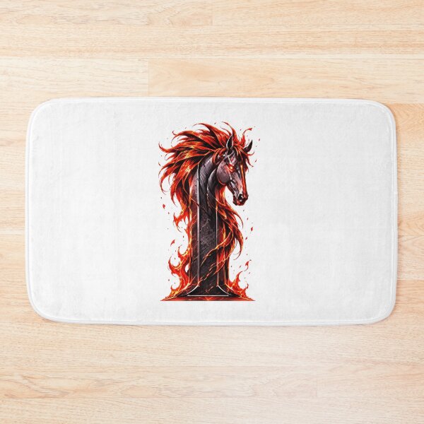 Item preview, Embermane Ironstride: The Year of the Horse Letter I designed and sold by BlissBlvdShop.
