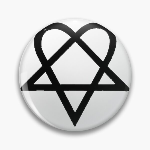 Item preview, Gothic Heartagram Alchemy Symbol Aesthetic Romantic Dark Grunge Love Pentagram Emblem Goth Occult Geometry Minimalist Art | ⭐⭐⭐⭐⭐ Best Seller designed and sold by GameVersum.