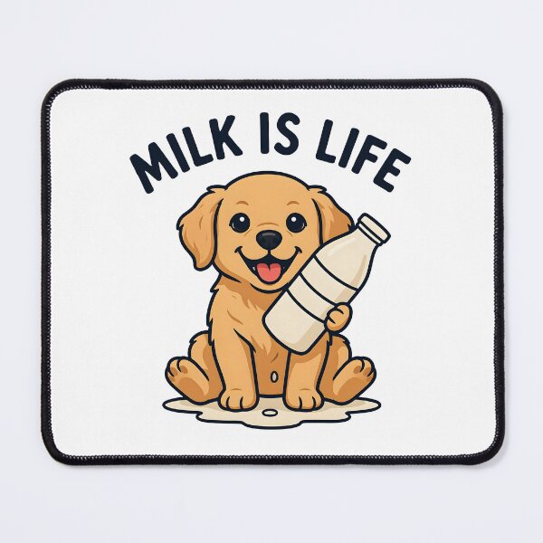 Item preview, Milk Is Life dog designed and sold by Simo200.