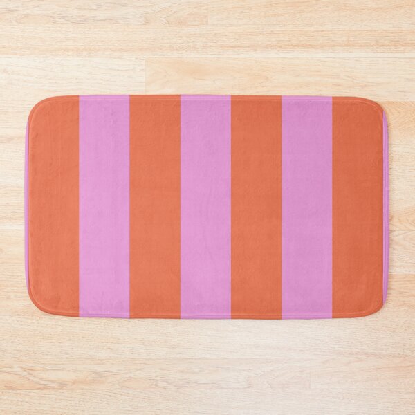 Item preview, Cabana stripe pattern in pink and orange color designed and sold by RishabhArts1.