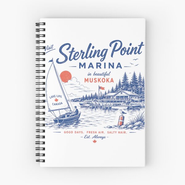 Item preview, Sterling Point Marina Muskoka Vintage Lake Life designed and sold by reader of books.