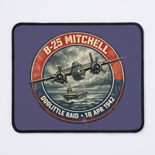 Item preview, B-25 Mitchell - Doolittle Raid designed and sold by Omaha Jones T-Shirts and More.