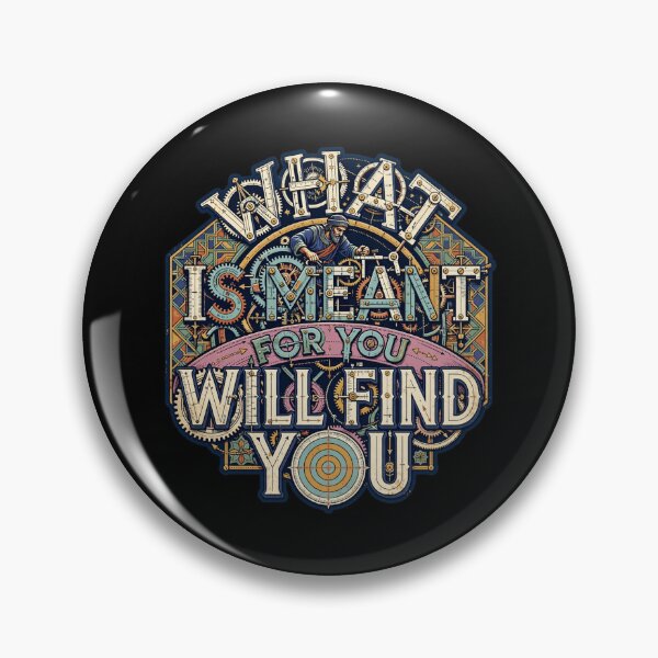 Item preview, What's Meant for You Will Find You, Inspirational Quote, Life Wisdom, Destiny Saying, Trust the Journey, Patience Quote, Motivational Wisdom, Positive Mindset designed and sold by Typologystudios.