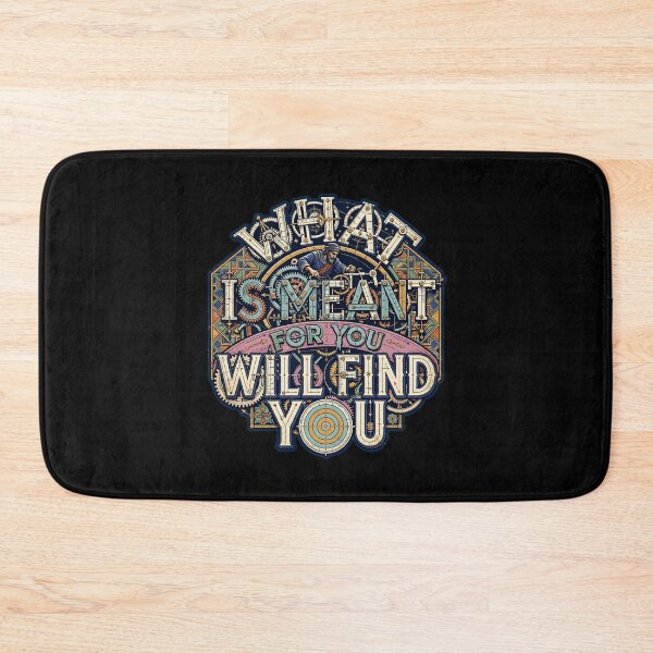 Item preview, What's Meant for You Will Find You, Inspirational Quote, Life Wisdom, Destiny Saying, Trust the Journey, Patience Quote, Motivational Wisdom, Positive Mindset designed and sold by Typologystudios.