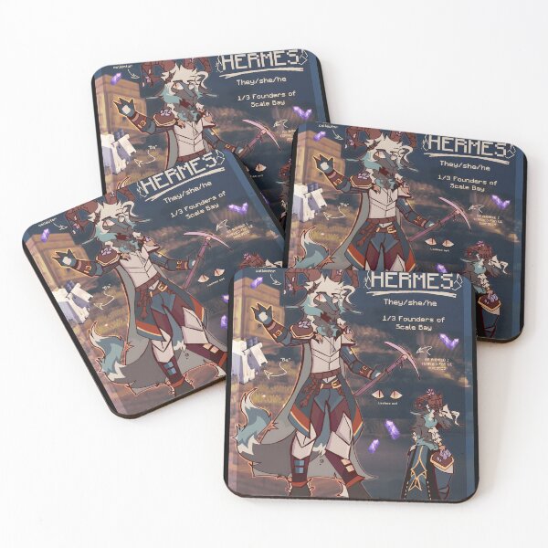 Item preview, Hermes Character Design - Amethyst Miner and Collector designed and sold by Fibi-studio.
