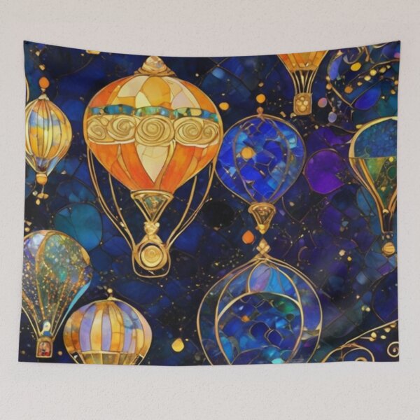 Item preview, Hot Air Balloons designed and sold by TheDarkWardrobe.