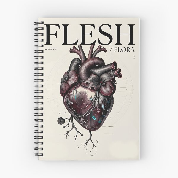 Item preview, Botanical Heart Flora Anatomical Art designed and sold by Ekracreatives.