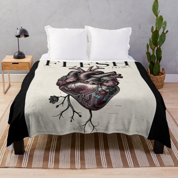 Item preview, Botanical Heart Flora Anatomical Art designed and sold by Ekracreatives.