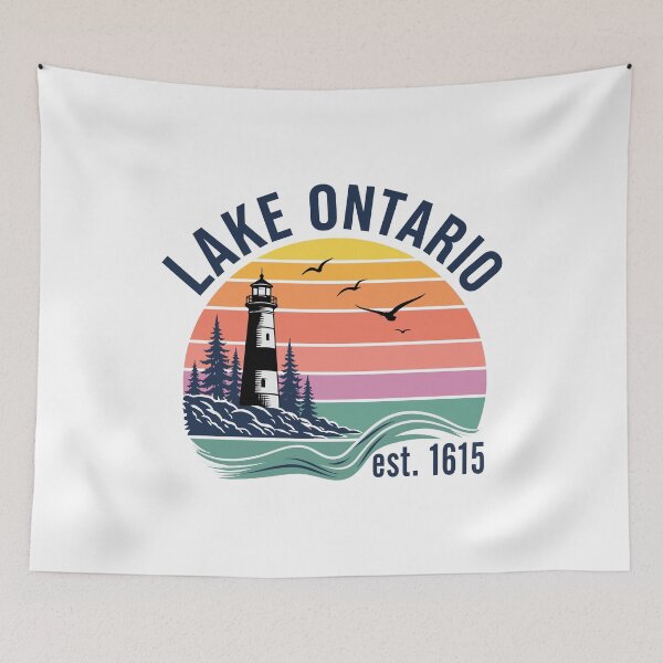 Item preview, Lake Ontario - Est 1615 designed and sold by aleggsaurus.