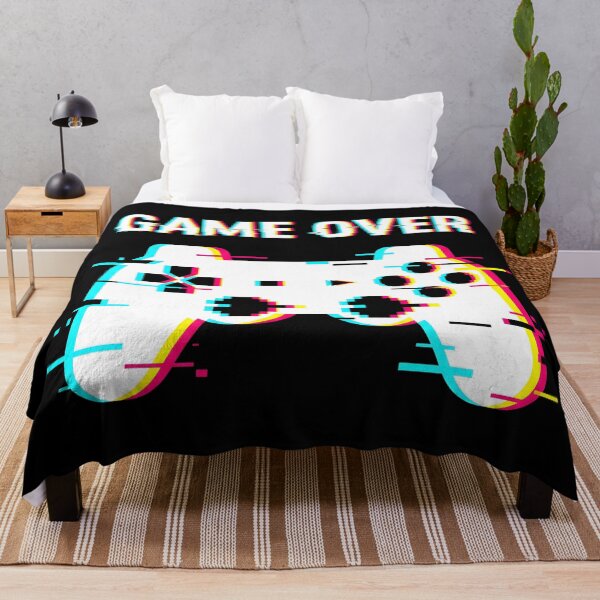 Item preview, Glitch Gamepad Game Over Aesthetic designed and sold by MarCinu Art.