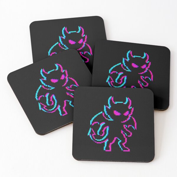 Item preview, Glitch Pixel Demon Retro Aesthetic designed and sold by MarCinu Art.