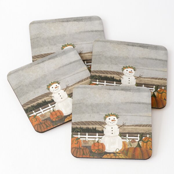 Item preview, There's a snowman in the Pumpkins Patch  designed and sold by pictoartcrew.