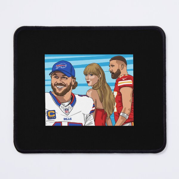 Item preview, Distracted Boyfriend Buffalo Bills Josh Allen Taylor And Kansas City Chiefs Travis Kelce designed and sold by aleggsaurus.