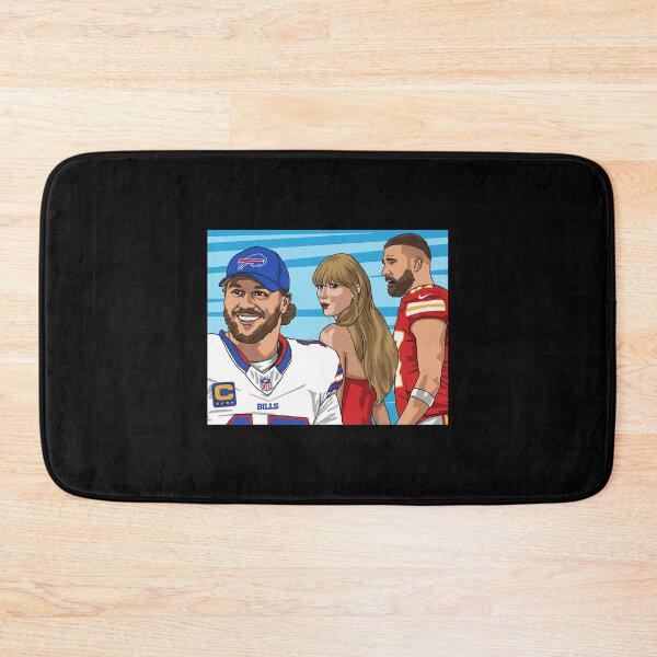 Item preview, Distracted Boyfriend Buffalo Bills Josh Allen Taylor And Kansas City Chiefs Travis Kelce designed and sold by aleggsaurus.