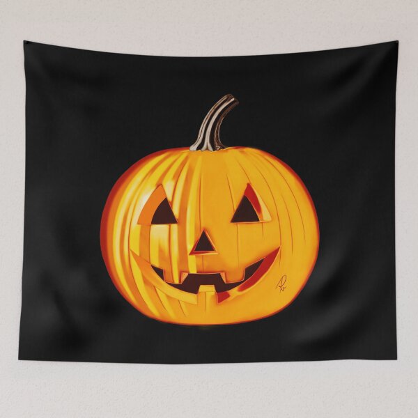 Item preview, Realistic Glowing Jack O Lantern Halloween Pumpkin designed and sold by Rhapsodic1290.
