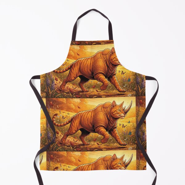 Item preview, Autumn Prowler — Orange Tabby Rhino Fantasy designed and sold by TreatLLC.