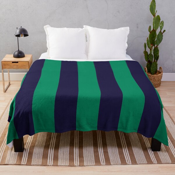 Item preview, Cabana stripe pattern in blue and green color designed and sold by RishabhArts1.