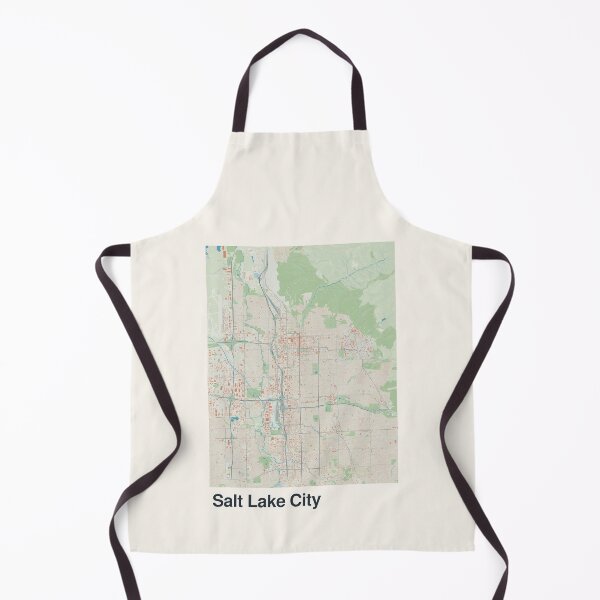 Item preview, Salt Lake City Minimalistic Map Art designed and sold by MapsNerd.