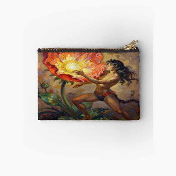 Item preview, Inspired by Frazetta - Mythic Bloom of the Fireflower designed and sold by FotoworldEdel.