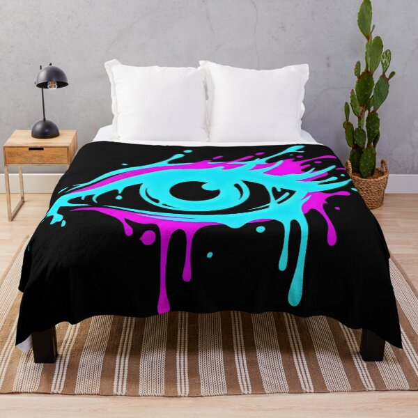 Item preview, Melting Neon Eye Vision Aesthetic designed and sold by MarCinu Art.