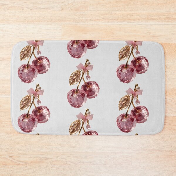 Item preview, Pink Crystalline Cherries with a Flirty Satin Bow designed and sold by PoenyL1rosy.