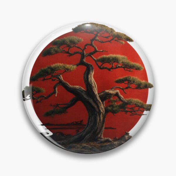 Item preview, Bonsai Tree Sunset designed and sold by IMOBILYARI VibeCore.