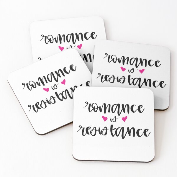 Item preview, Romance is Resistance designed and sold by Peace, Love & Pugs.