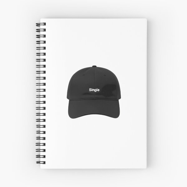 Item preview, Black Men Hat with White "Single" Text designed and sold by Bondingbonding.