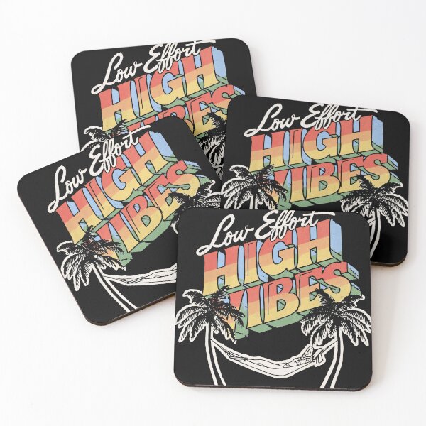 Item preview, Low Effort High Vibes designed and sold by GrooveAndGlow.