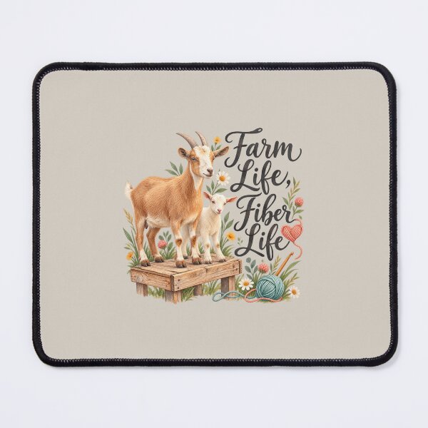 Item preview, Farm Life Fiber Life Goat Crochet Design designed and sold by SASS-Crochet.