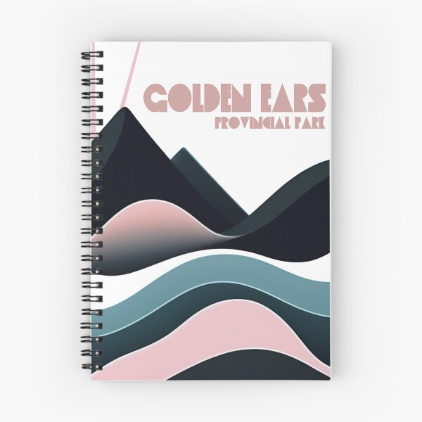 Item preview, Golden Ears Provincial Park Colored Hills designed and sold by Esskay Designs.