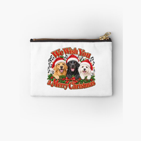 Item preview, We Wish You a Merry Christmas – Singing Dogs designed and sold by LnsCreations.