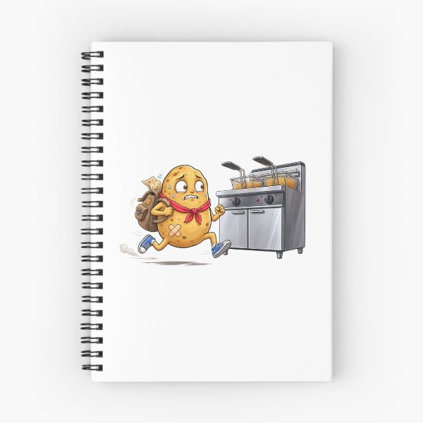 Item preview, Funny Potato Running From Oven Cooking Humor Kitchen Food Lover Adventure designed and sold by MrDev.