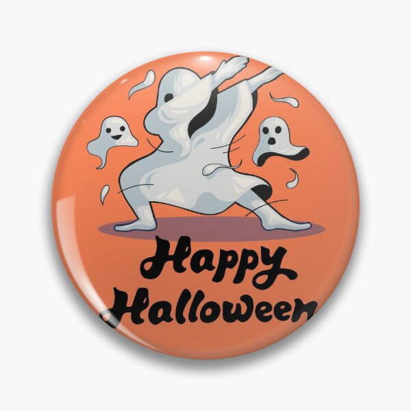 Item preview, Happy Halloween dancing ghost  designed and sold by calipso82.