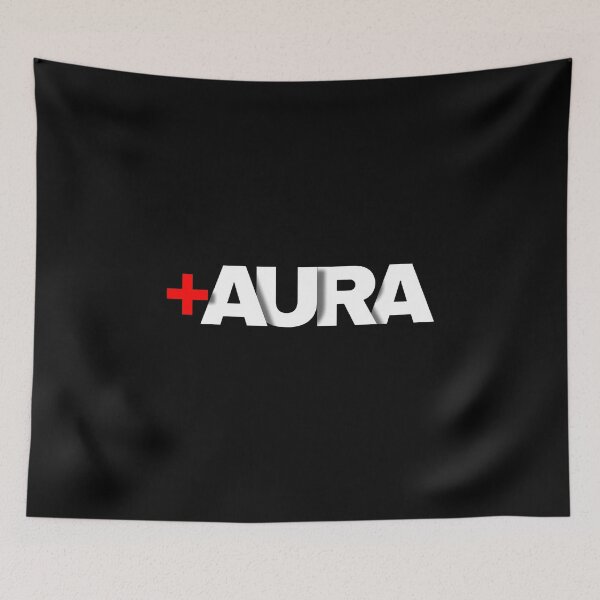 Item preview, Gen Z Aura Plus Minimalist Slang Typography Graphic designed and sold by Crown & Claw.