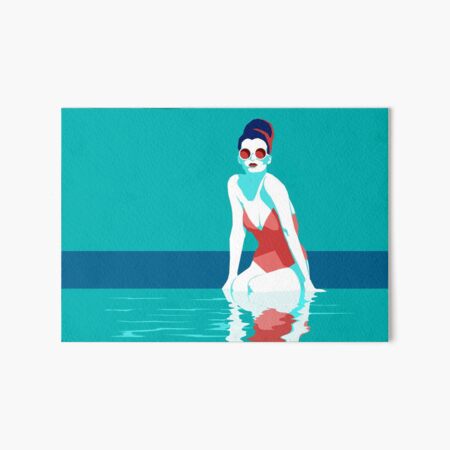 Summer Vibes VII Art Board Print