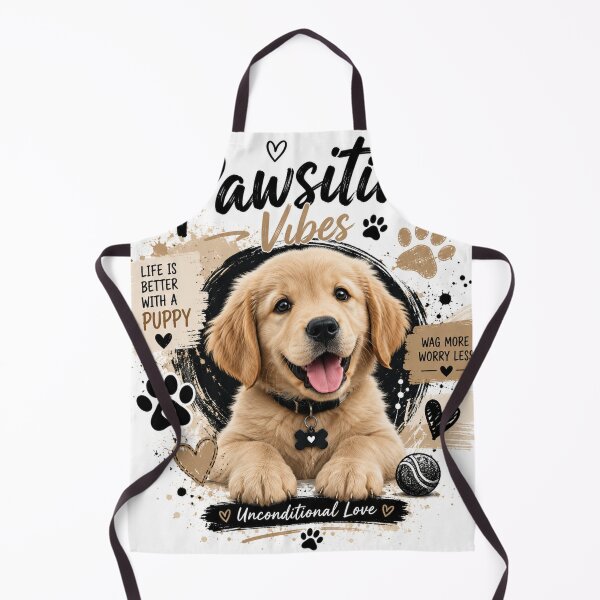 Item preview, Pawsitive puppy vibes designed and sold by urbanshop7.