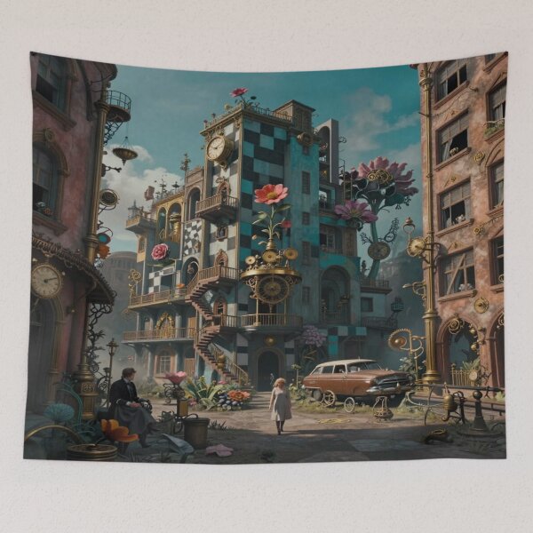 Item preview, Moebius – Steampunk Oneiric Cityscape  designed and sold by FotoworldEdel.