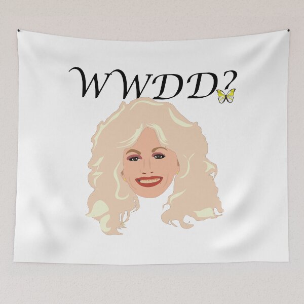 Item preview, Dolly Parton Retro Pop Art Portrait – Blonde Country Music Icon designed and sold by All in Good Fun.