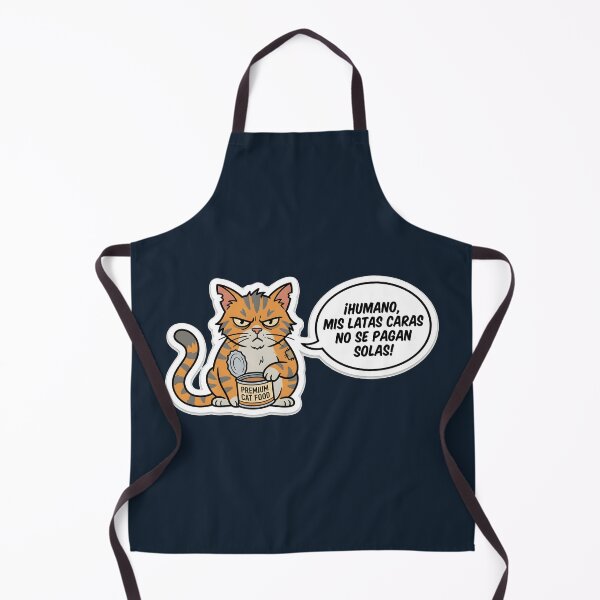 Item preview, Human, my expensive cans don't pay for themselves! - Demanding Cat Humor designed and sold by LMDIGITAL6.