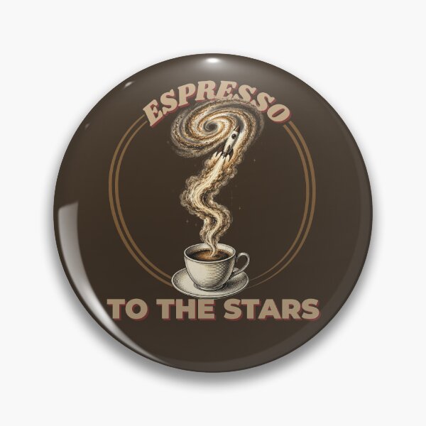 Item preview, Espresso To The Stars Rocket Ship Coffee Galaxy designed and sold by DNBY.